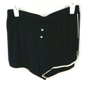 Stars Above Women's Black Pajama Shorts Size Small